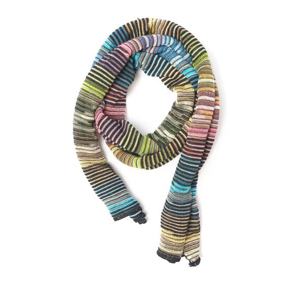 Missoni Sport Multicolor Knit Scarf - Picture 1 of 4